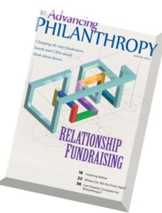 Advancing Philanthropy – Spring 2016