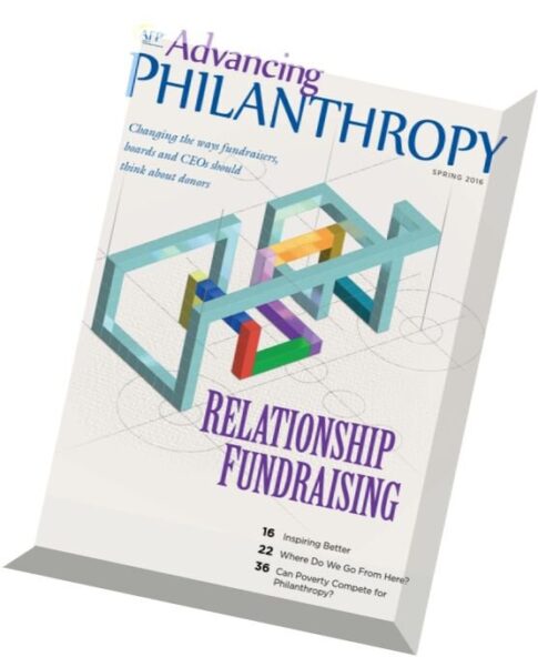 Advancing Philanthropy – Spring 2016