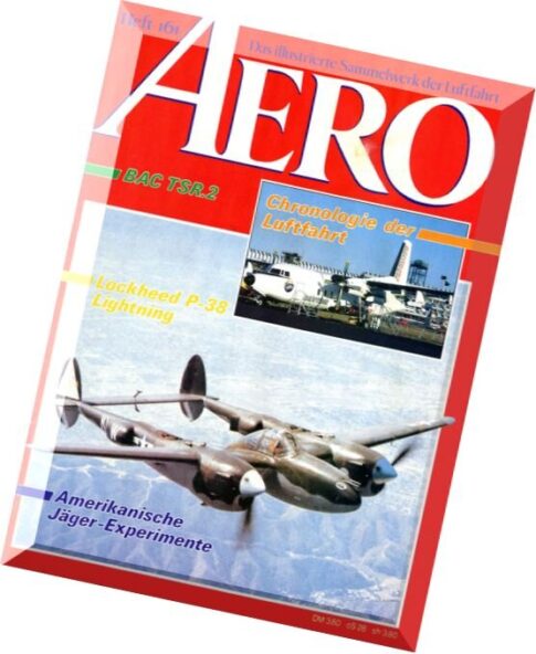 Aero Das Illustrierte Sammelwerk der Luftfahrt — N 161