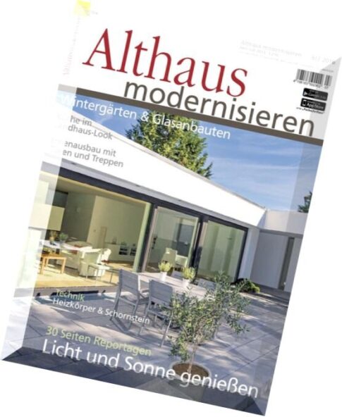 Althaus Modernisieren – Juni-Juli 2016