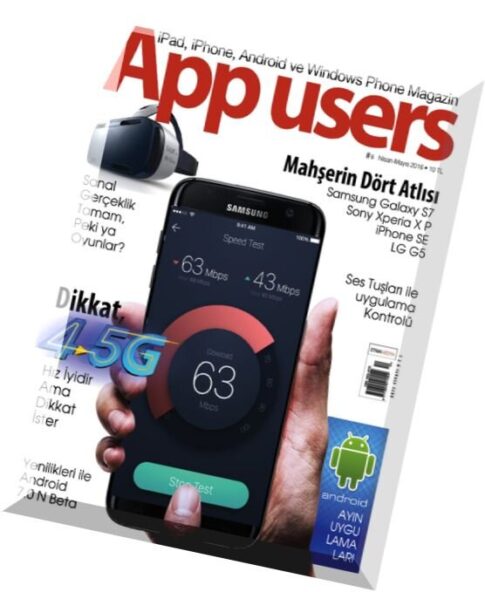 App Users – Nisan-Mayis 2016