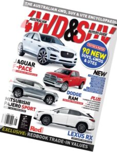 Australian 4WD and SUV Buyers Guide – April 2016