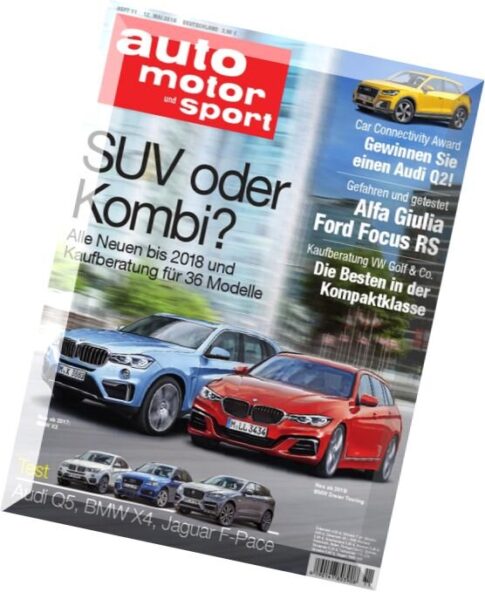 Auto Motor und Sport – N 11, 12 Mai 2016