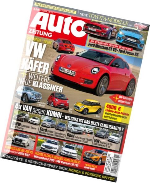 Auto Zeitung – 4 Mai 2016