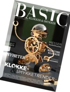 Basic Klokker & Smykker – Nr.1, 2016