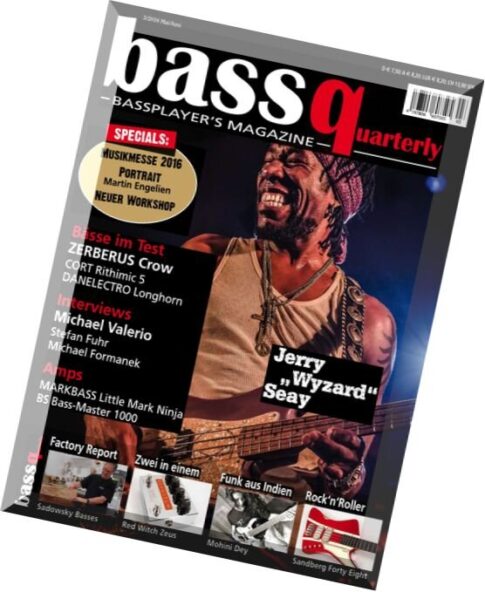 Bass Quarterly — Mai-Juni 2016