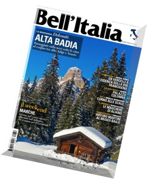 Bell’Italia — Gennaio 2016