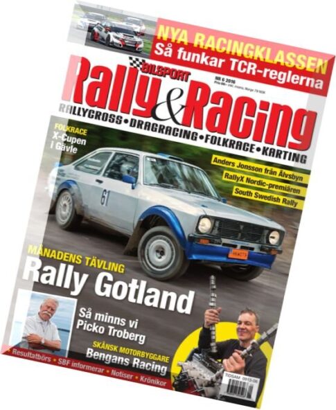 Bilsport Rally & Racing – Nr.6, 2016