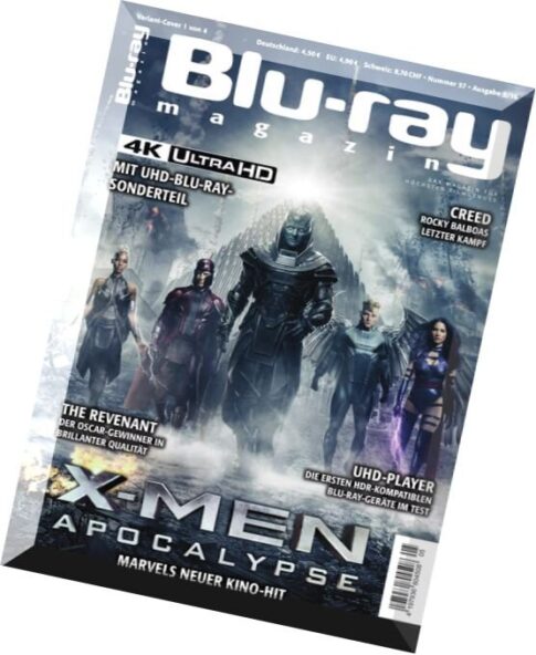 Blu-ray Magazin — Mai 2016