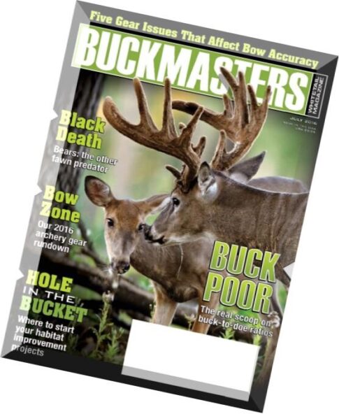 Buckmasters Whitetail — July 2016