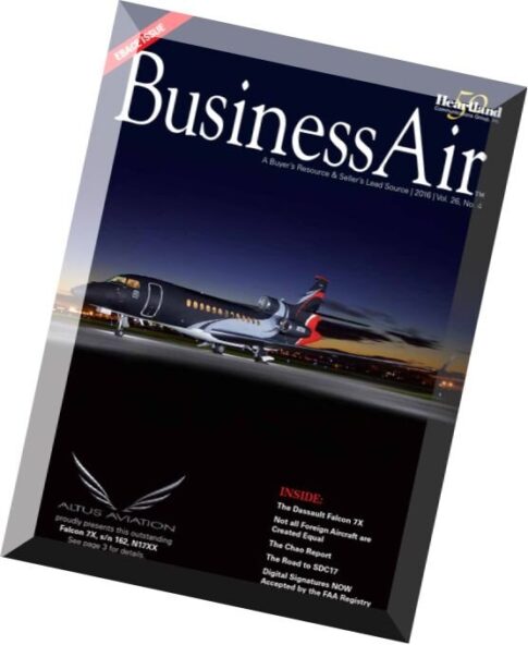 Business Air – Issue 4, 2016