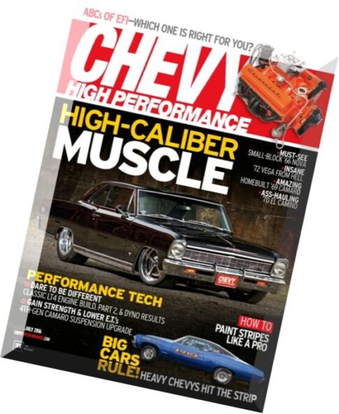 Chevy High Performance – July 2016
