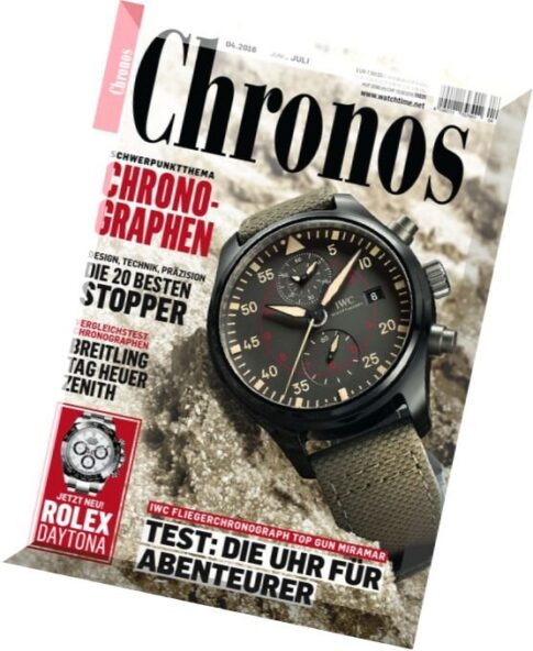 Chronos Uhrenmagazin — Juni-Juli 2016