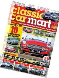 Classic Car Mart – May 2016