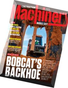 Construction Machinery Middle East – June 2016