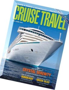 Cruise Travel – May-June 2016