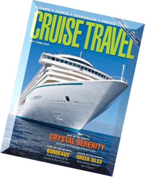 Cruise Travel — May-June 2016
