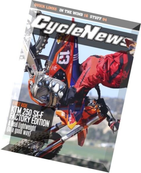 Cycle News – 5 April 2016