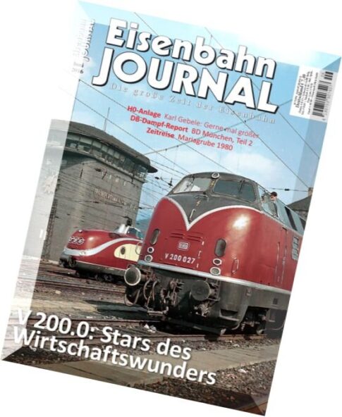 Eisenbahn Journal — Juni 2016