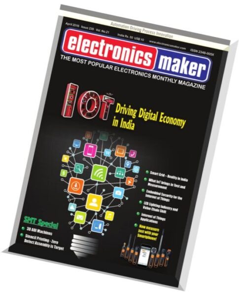 Electronics Maker — April 2016