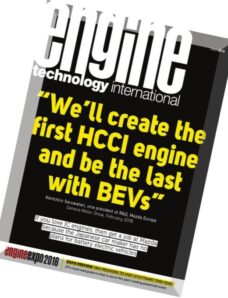 Engine Technology International – June 2016