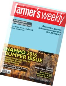 Farmer’s Weekly – 13 May 2016