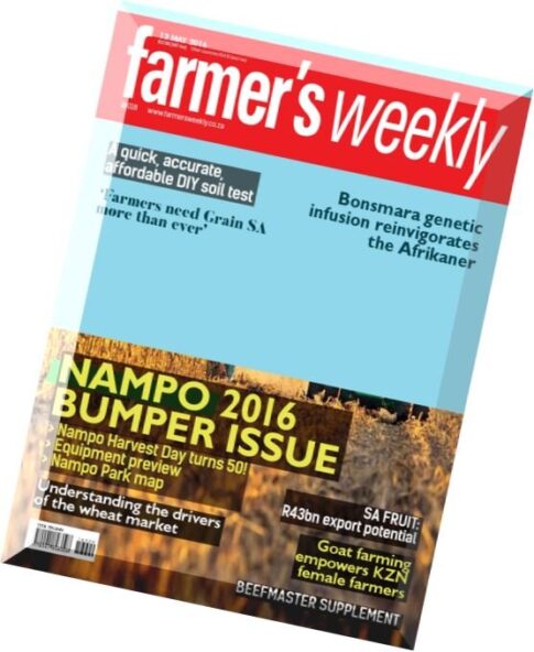 Farmer’s Weekly — 13 May 2016