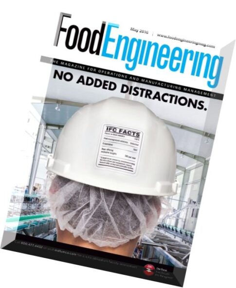 Food Engineering — May 2016