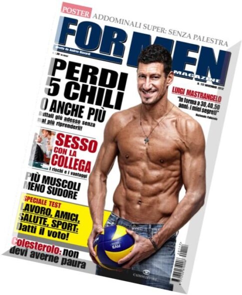 For Men Magazine — Novembre 2012