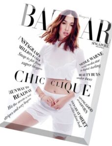 Harper’s Bazaar Singapore – June 2016