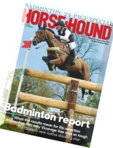 Horse & Hound — 12 May 2016