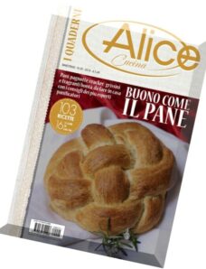 I Quaderni di Alice Cucina – N.29, 2016