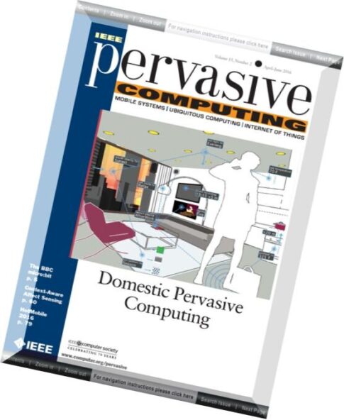 IEEE Pervasive Computing – April-June 2016