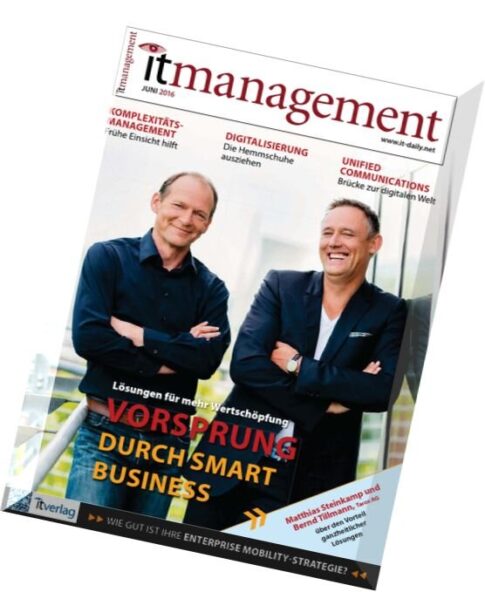 IT Management — Juni 2016