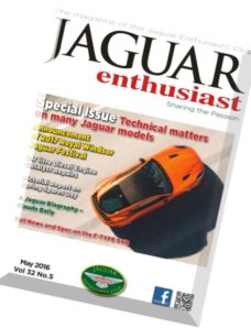 Jaguar Enthusiast – May 2016