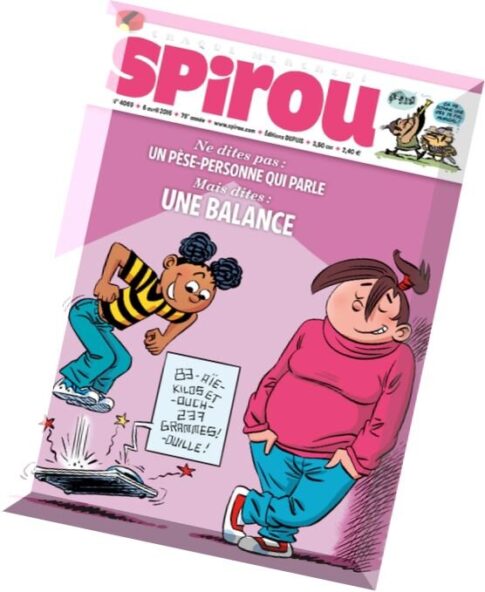 Le Journal de Spirou — 06 Avril 2016