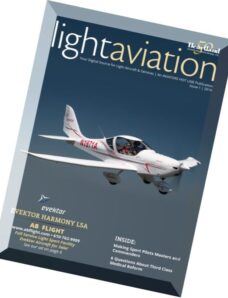 Light Aviation – Issue 1, 2016