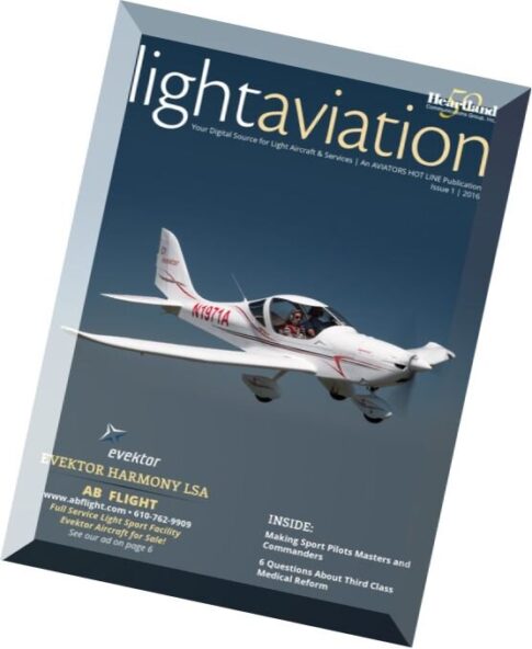 Light Aviation — Issue 1, 2016