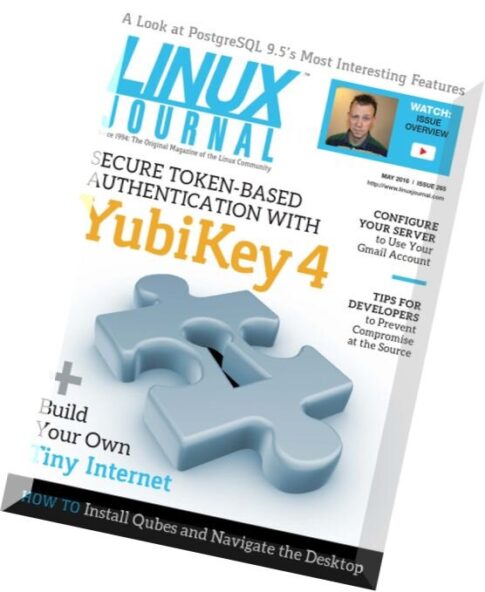 Linux Journal — May 2016