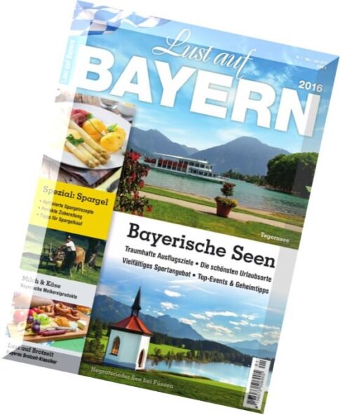 Lust auf Bayern – Mai-Juni 2016