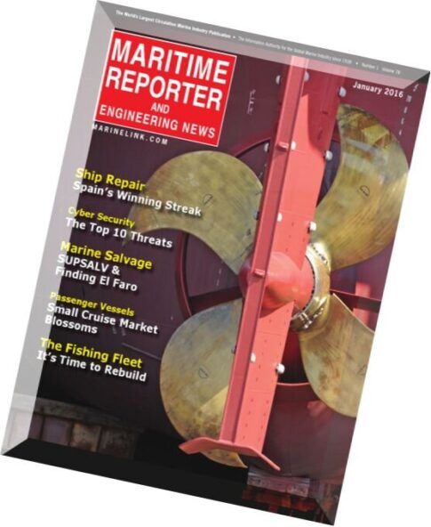 Maritime Reporter – January 2016