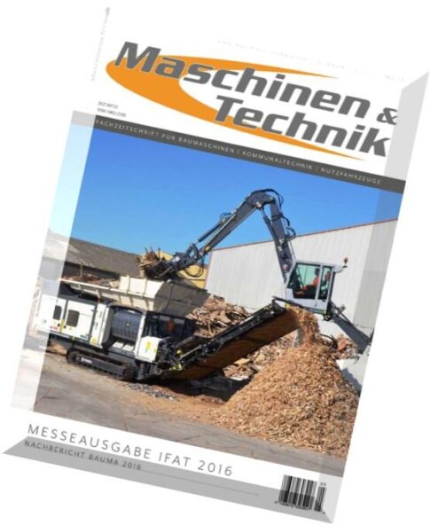 Maschinen & Technik — Mai 2016