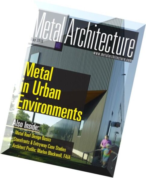 Metal Architecture — May 2016