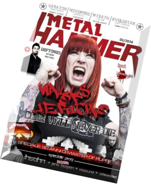 Metal hammer Italia – Nr. 3, 2016