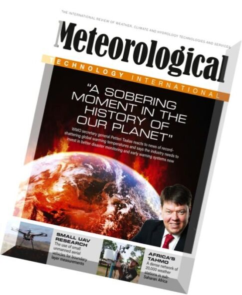 Meteorological Technology International — April 2016