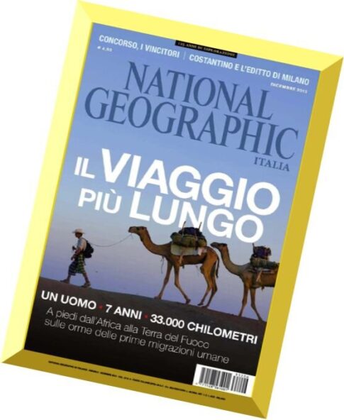 National Geographic Italia — Dicembre 2013