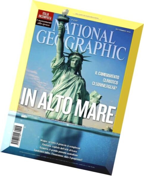National Geographic Italia — Settembre 2013