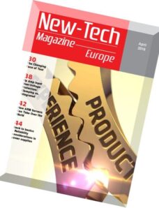 New-Tech Europe Magazine – April 2016
