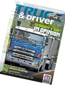 NZ Truck & Driver Magazine – May 2016