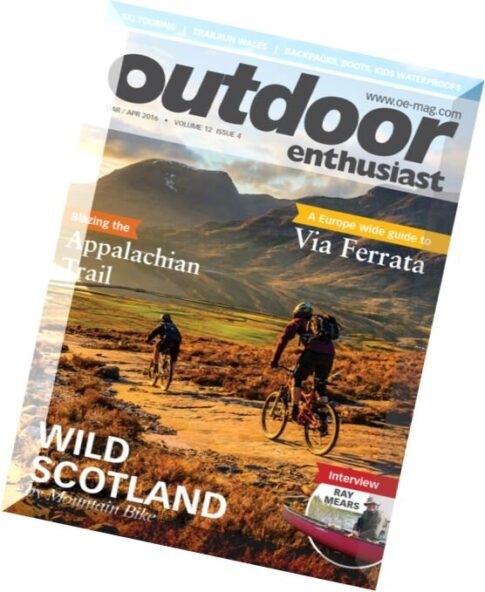 Outdoor Enthusiast – March-April 2016